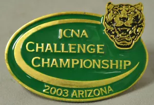 Parrilla de latón insignia JCNA 2003 Challenge Championship Arizona - Imagen 1 de 2