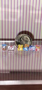 1/144th Scale Dollhouse Miniture Food Lot Of 6 Items 