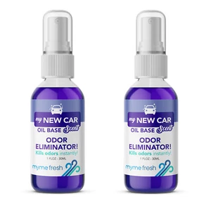 2x Scent Air Freshener Concentrated Spray Car New Car Odour Eliminator Fresh - Picture 1 of 19