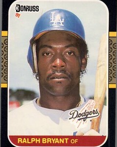 1987 Donruss #587 Ralph Bryant Near Mint