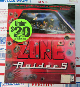  ZONE RAIDERS PC GAME 1995  BRAND NEW SEALED BIG BOX VIRGIN INTERACTIVE 