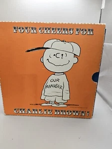 LOT 4 Peanuts HCDJ 1st Ed FOUR CHEERS FOR CHARLIE BROWN Box Set Unread Xmas NM - Picture 1 of 8