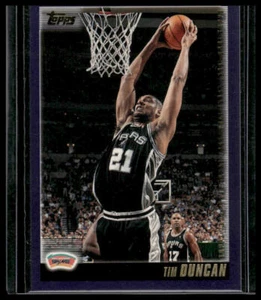 2000-01 Topps Pre-Production Tim Duncan #PP2 San Antonio Spurs - Picture 1 of 2