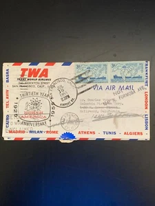 Stamps US Cover 6, TWA 30th Anniversary, Director Charles Vidor, See Condition. - Picture 1 of 12