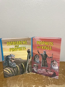 Prophets and Kings & Patriarchs and Prophets E.G. White Hardcover Books - Imagen 1 de 16