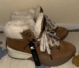 Sorel Out N About III Conquest Waterproof Camel Brown Women's Size 6 New - Picture 1 of 15