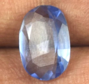 2.35 Ct Natural Brazilian Blue Maxixe Beryl Oval Loose Gemstone Certified C5730 - Picture 1 of 7