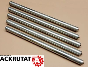 5 Normrollen Förderband Rolle RL=865 mm Tragrolle Untergurtrolle Ø 50 mm - Bild 1 von 1