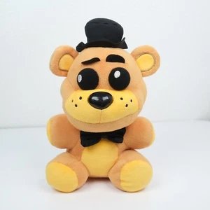 FNAF Sanshee 2015 Golden Freddy Plush Black Hat And Bowtie Scott Cawthon - Picture 1 of 9