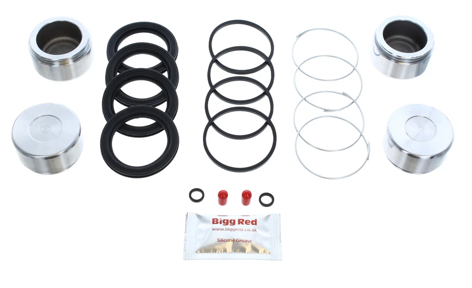 for Ford Capri Cortina Granada FRONT Brake Caliper Rebuild Repair Kit & Pistons - Image 1 of 3