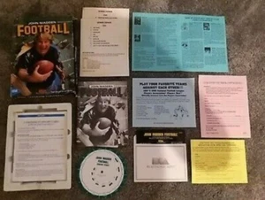 John Madden Football 1988 IBM in Box - Original Contents - 1st  Madden Ever Made - Picture 1 of 1