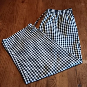 SHEIN CURVE Lounge Pants Women’s XL Black & White Check - Picture 1 of 10
