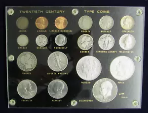 20th Century US Type Set (19 Coins) - Capital Plastics - Picture 1 of 10