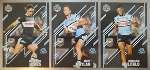 2023 NRL Special Edition Rivalry 3 Card Team Set **Cronulla Sutherland Sharks** - Bild 1 von 2