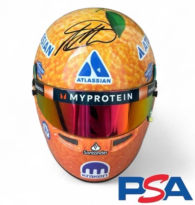 Alex Albon Signed 2025 F1 Miami GP Signed 1:2 Mini Helmet Williams #23 PSA AUTO - Image 1 of 4