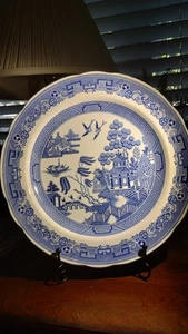 spode blue room plate 10.5" willow pattern - Picture 1 of 2