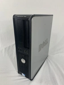 Dell Optiplex 760 Desktop PC 80gb Core 2 Duo 2gb DVD/RW Ubuntu Tested - Picture 1 of 16