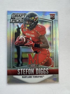 2015 Panini Prizm Collegiate Draft Picks - Stefon Diggs #243 Silver Prizm (RC) - Image 1 of 3