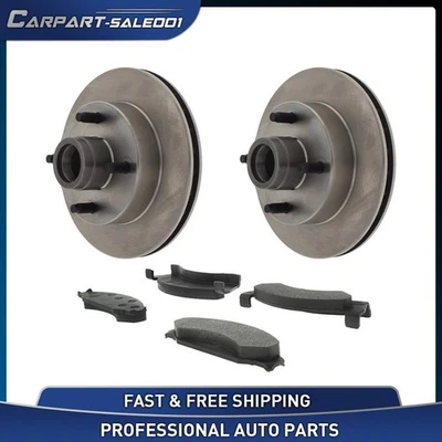 Juego de pastillas de freno de disco delanteras para Ford Pinto C-Tek 1975-1980 rotor de freno de disco Foto 1 de 4