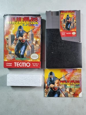 Ninja Gaiden (Nintendo Entertainment System, 1989) NES CIB Complete  - Image 1 of 4