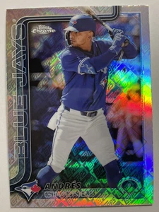 Andres Gimenez - 2025 Topps Chrome Fanatics Topps Foil - Baseball Cards - Picture 1 of 3