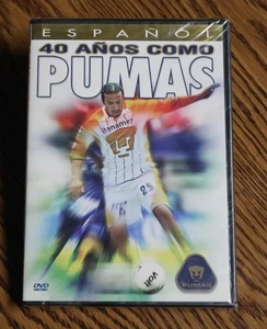 40 Anos Como Pumas - Español (DVD, 2004) NTSC Brandneu Versiegelt - Bild 1 von 6