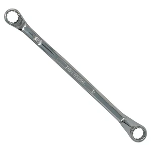 Ring Double Offset Deep Spanner Wrench 12mm x 13mm Swan Neck Metric  - Picture 1 of 12