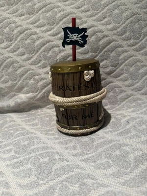 DCL Disney Destiny Cruise Pirates Life For Me of Caribbean Cask & Cannon Sipper - Image 1 of 4