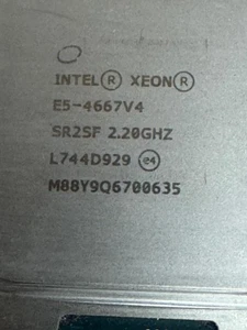 Intel xeon E5-4667v4 SR2SF - Picture 1 of 1