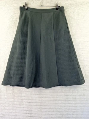 Falda REISS Mujer Verde Línea A Talla UK 10 Bolsillos Forrada Foto 1 de 4