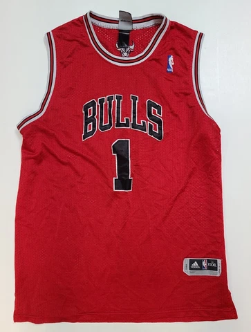 Derrick Rose #1 Chicago Bulls NBA Basketball Jersey Adidas Size 3XL Cover