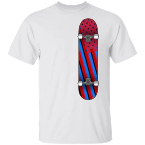 American Flag Skateboard Skateboarding T-Shirt - Imagen 1 de 10