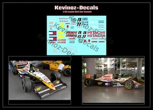 Decalcomanie scala 1/32 per Scaleauto F1 - Lotus 109, Herbert e Nannini - 1994 - Foto 1 di 3