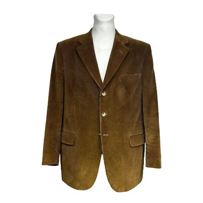 Chaqueta Blazer Lubiam 1911 Marrón Pana Hombres Talla 54 Luigi Bianchi Mantova Foto 1 de 4