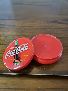 Coca Cola Tin with Lid Wax Candle **never used** - Picture 1 of 8