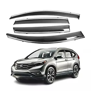 Fits Honda CR-V 2012-2016 Advanced Side Window Visor Sun Rain Deflector Guard - Bild 1 von 9