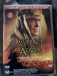 Lawrence Of Arabia DVD (2 Disc) Action Aus Stock Disc (b74/10) Free Postage