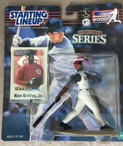 KEN GRIFFEY JR 2000 Starting Lineup Extended Series Reds - Picture 1 of 9