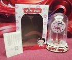 Betty Boop Porcelain Anniversary Collectible Clock 2016 Glass In Box 9 Inch Only $34.88 on eBay