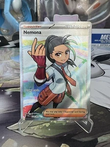Nemona 229/091 Full Art Paldean Fates Pokémon Card NM - Picture 1 of 2