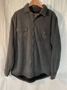 Freedom Foundry Mens Fleece Sherpa Lined Shirt Jacket Button Front XLarge - Picture 1 of 7