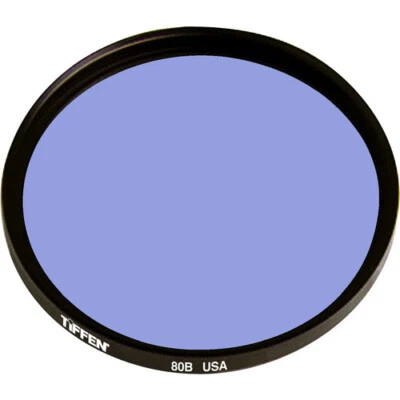Tiffen 105mm 80B Color Conversion Filter (Coarse Threads) MFR #105C80B - Image 1 of 4
