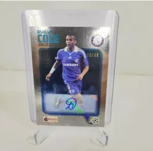 CARTOLINA TOPPS MERLIN HERITAGE 98 2022/23 - ASHLEY COLE CHELSEA AUTO 06/49 #171 - Foto 1 di 5
