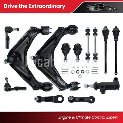 13x Front Upper Control Arm Tierod Sway Bar Fit Chevrolet GMC Hummer H2 6.0L Foto 1 de 4
