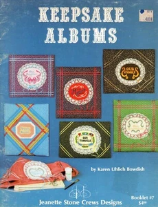 Keepsake Albums Jeanette Crews Designs Booklet #7 Wedding, Family, Travels NOS - Picture 1 of 3