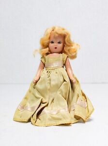 Vintage Blonde Sleeper Nancy Ann Story Book Dolls Toy Made In USA