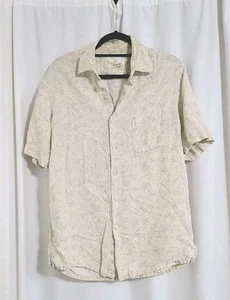 Top Tasso Elba Island Seda Lino Abotonado Talla Pequeña Boho - Imagen 1 de 6