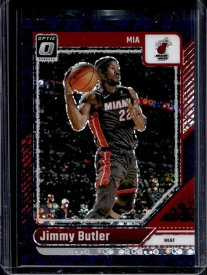 Donruss Optic Jimmy Butler III 2024-25 Fast Break púrpura #86/99 calor Foto 1 de 2