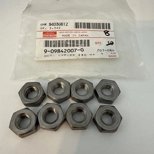 Genuine GM Nut 94036612 Isuzu 9-09842007-0. Pack Of 8 Nuts! - Picture 1 of 3