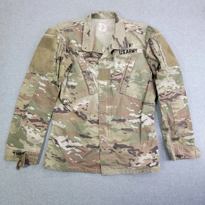 US Army Combat Uniform Jacket Womens 33 Long Camo OCP Multicam Patch Military - Image 1 of 4